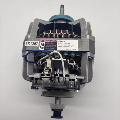 Tumble Dryer Motor 279827-a 120V 60Hz Clothes Dryer Spare Parts