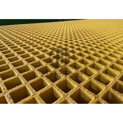 Fiberglass Grille Gfrp Grating Durable Anti Slip Flooring for Industrial Use