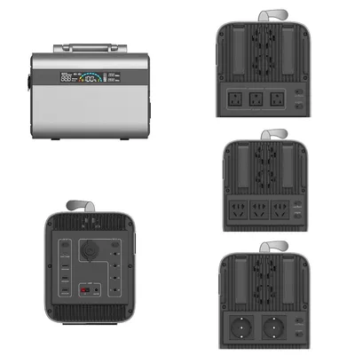 1000W Portable Power Station with LiFePO4 Battery Equipped for Camping/RV Travelling/Fishing