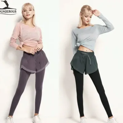 High Quality Fitness Sports Pants Workout Fashion Women with Pocket