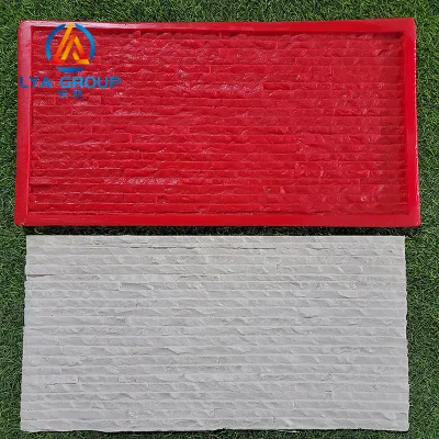 Free Sample New Style Flexible Soft Stone Travertine Tile Mold for Exterior Wall