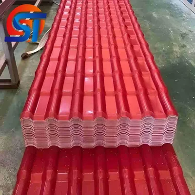 Zinc 30-275GSM Color Coating Galvanized Corrugated Roof Sheets