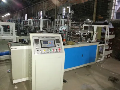 High Speed Double Layers Disposable Glove Making Machine