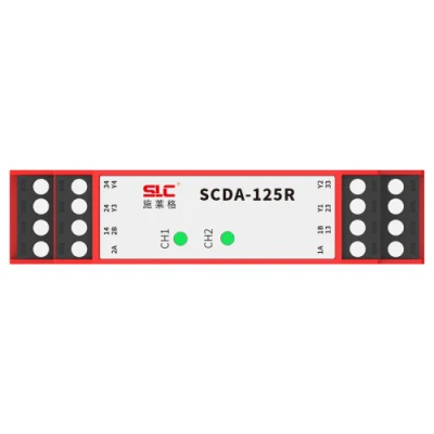 SLC-SCDA125R Series Safety Relay,Manual reset,E-stop,Automatic control, connected to PLC