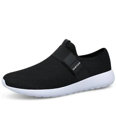 Mesh Breathable Men Running Shoes Casual Sneaker Wholesale Slip on Loafers