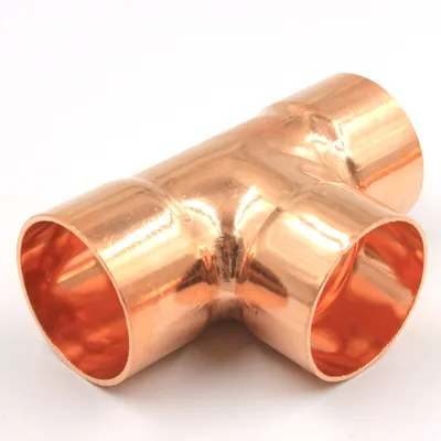 3 Way Copper Elbow Fitting Tee, Copper Tee