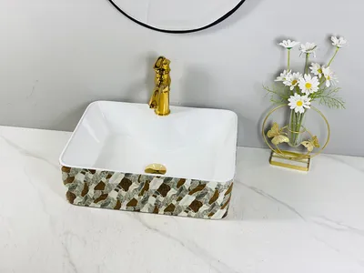 Elegant Ceramic Bathroom Stylish Washroom Wash Basin