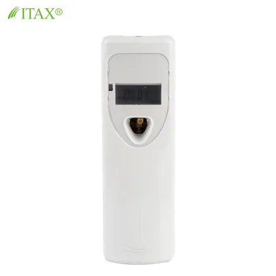 LCD ABS Plastic Refillable Can Automatic Liquid Perfume Dispenser Car Use Air Freshener/Aerosol Dispenser