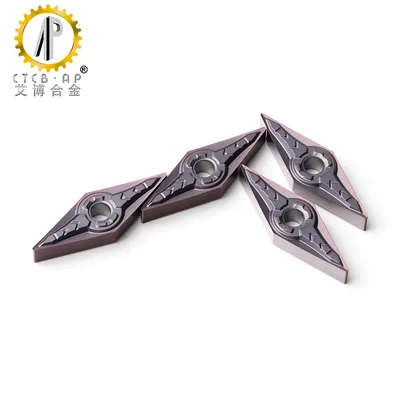 CNC Cutting Tungsten Carbide Insert VNMG160404-SF for Metal Cutting