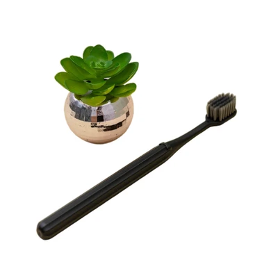 New Design Oral Care Professional Anti-Slip Rubber Adult Toothbrush