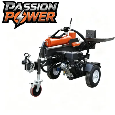 40t Gasoline 15HP Engine Log Wood Splitter