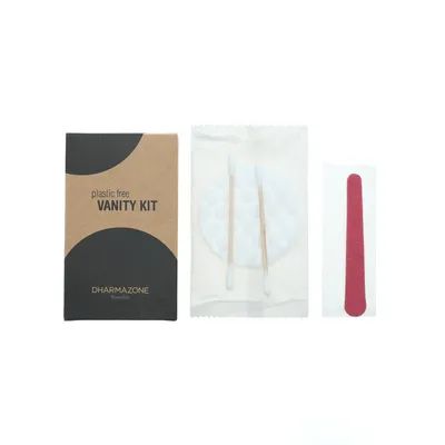 Vanity Kits in Kraft Box with Hotel Amenities for Guest Room Using