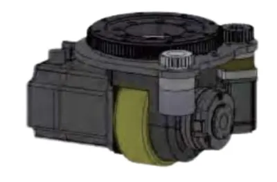 Horizontal Steering Wheels, Agv Drive Wheel, Horizontal Walking Motor 15008 Steering Wheels-235series