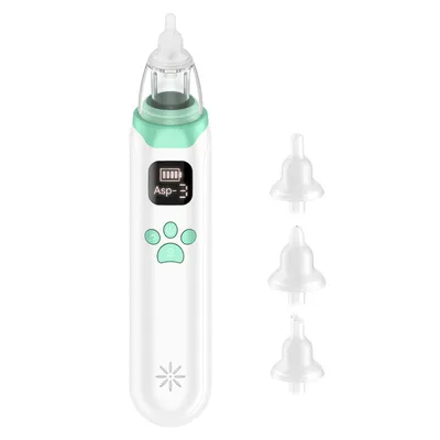 Newborn Baby Care Sucker Cleaner Sniffling Equipment Safe Hygienic Nose Aspirator