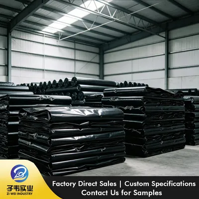Factory Supply HDPE Geomembrane Waterproof Liner for Landfill Mining Environmental Agriculture Aquaculture