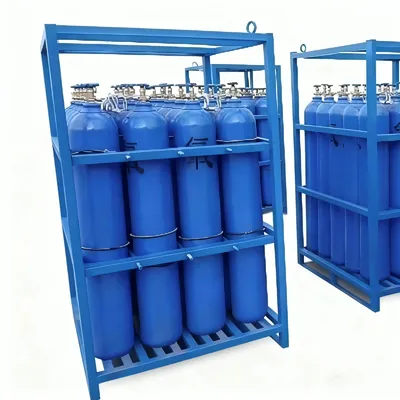 Safety-Tested CNG Cylinder Bundle for Commercial Gas Use