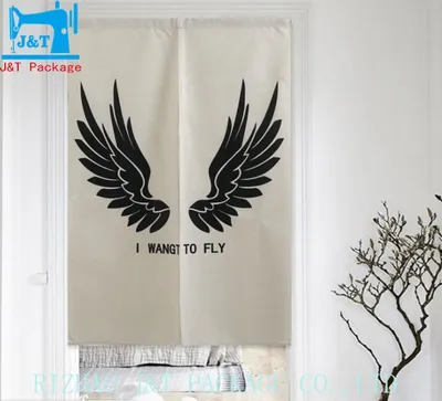 Cotton Linen Door Curtain Kitchen Kid's Room Half Door Curtain for Decorative