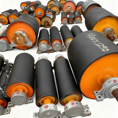 Conveyor, Front and Rear Wheels, Head and Tail Wheels