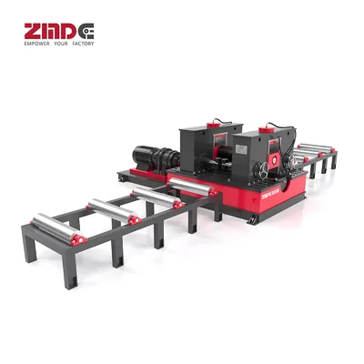 Zmde Deformed H Beam Assembling Welding Efficiency Straightening Machinery
