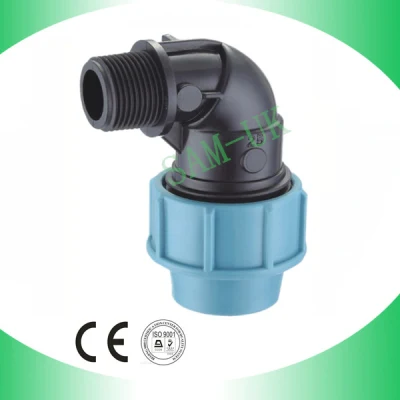 PP Compression Fitting-Male Elbow Water Supply