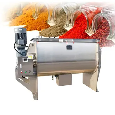 Horizontal Non-Gravity Dry Powder Mortar Cement Mixer