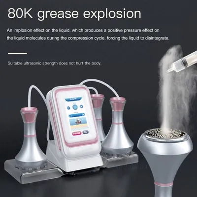80K Cavitation RF Radio Frequency Skin Tightening Machine