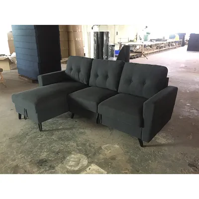 America Ready-Made Modular Sectional Sofa I Shaped Sofa Couch with Storage