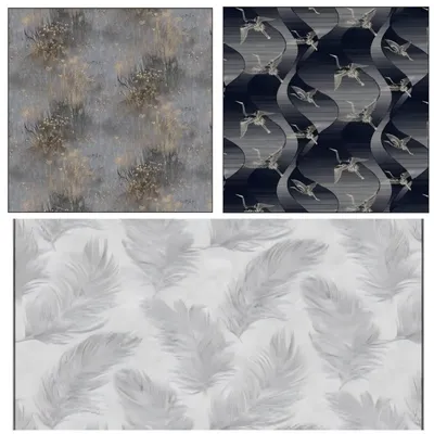 Waterproof and Anti-Fouling Re-Pasteable Wallpaper Self-Adhesive Wall Decoration Material for Living Room/Study Room