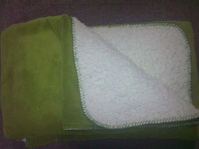 Polar Fleece Blanket (SOLID-CORAL-220-GSM)