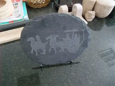 Slate Carving