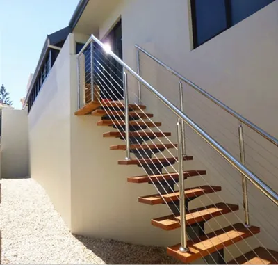 Simple Installation Wire Rope Locker Building Fence Railing System