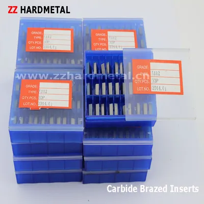 Tungsten Cemented Carbide Brazed Tips K20 P30 A20 C20