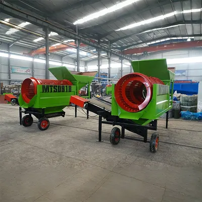 Premium High Efficiency Soil Screening Machine ISO 9001 Certified
