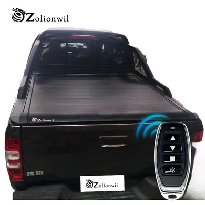 Zolionwil Roll Pick up Truck Bed Tonneau Cover for Isuzu D-Max