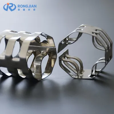 Rongjian Stainless Steel Inner Arc Ring SS316 Metal Vsp Ring for Distillation Tower