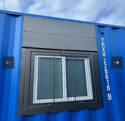Steel Window Security Mesh for container Storage Steel Window Aluminum Window