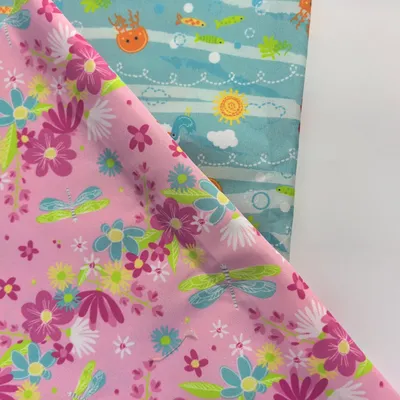 High Quality Ladies Children Clothing Printed Textile Fabric