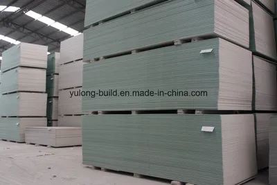 Gypsum Plasterboard for Wall Partition (1200X3000mm/1220X3000mm/1200X3600mm/1220X3660mm)