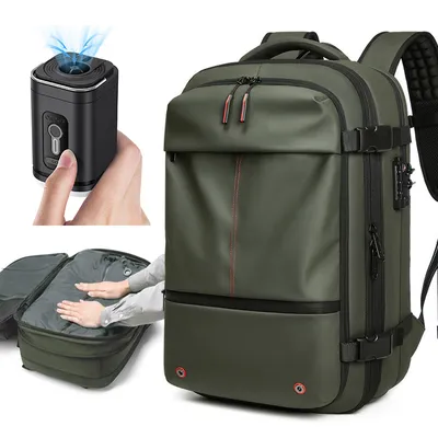 High Quality Travel Anti-Heft Dry Wet Separation Expandable Compression Laptop Backpack