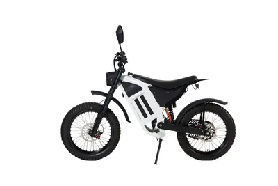 off Road Full Suspension 72V 5000W Electric Motorcycle