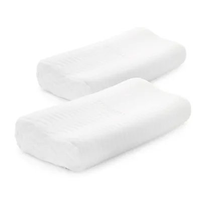 Memory Foam Neck Pillow with Removable Cover