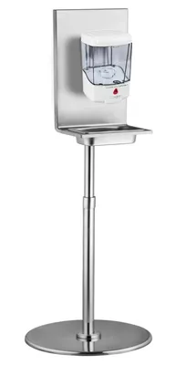 1000ml Square Round Base Floor Stand Automatic Dispenser Hand Sanitizer Dispenser with Stand