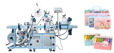 Automatic Upper and Lower Labeling Machine