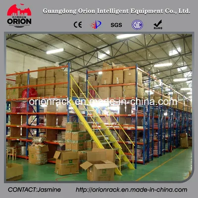 Multi-Layer Storage Shelf Rack Mezzanine Floor Racking System