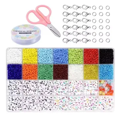 Loose Crystal Glass Beads for Creative Bracelet Designs