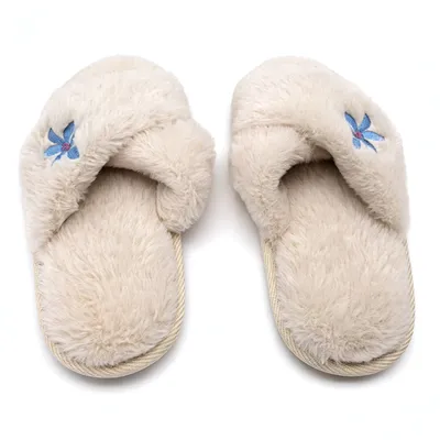 Luxurious Plush Slippers Model No LC002 - Perfect Gift for Loved Ones