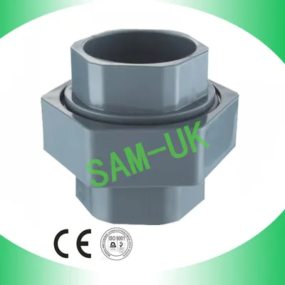Environmental Factory Wholesale, Easy to Install High Quality Water Rotary Union PVC Union