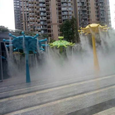 Park Indoor Outdoor Decorative Cold Mist Fog Fountain with Mist Water