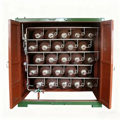 High Capacity CNG Cylinder Bank for Refueling