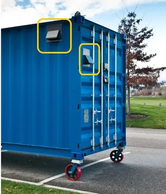 Easy Installation Container Vent Air Vent